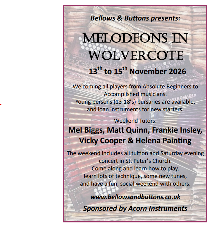 Wolvercote 2026 Poster